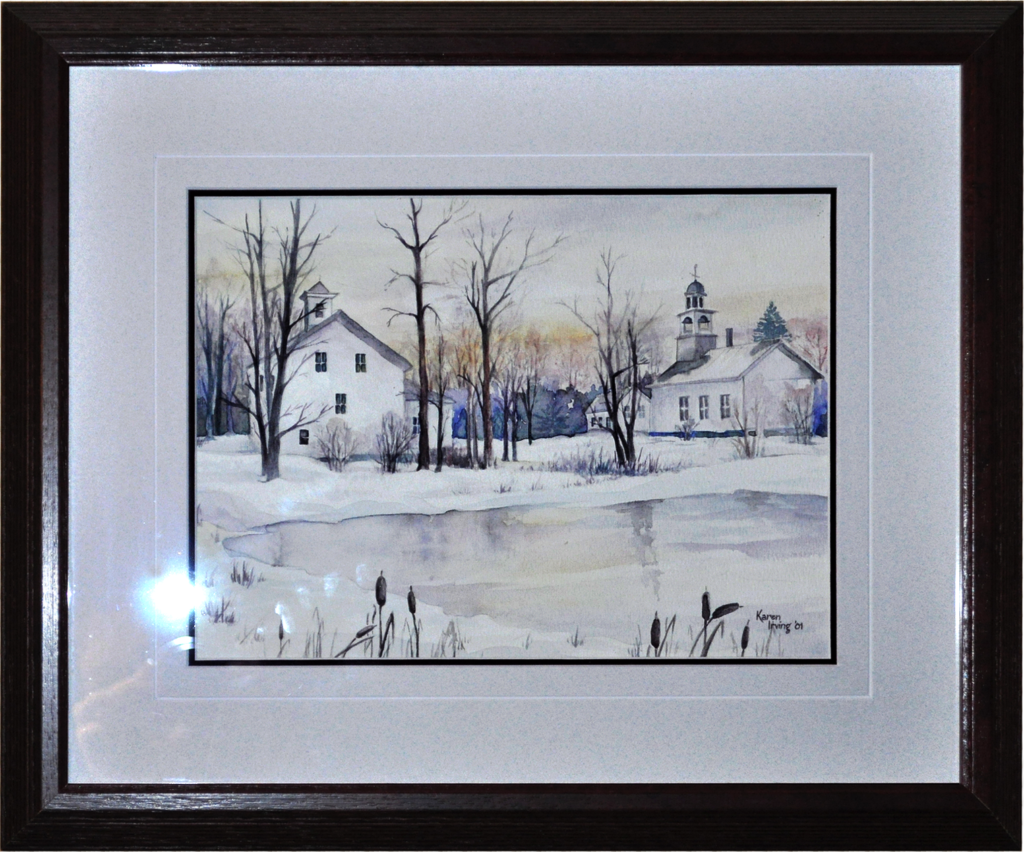 Pond — original artwork by Karen Leiser